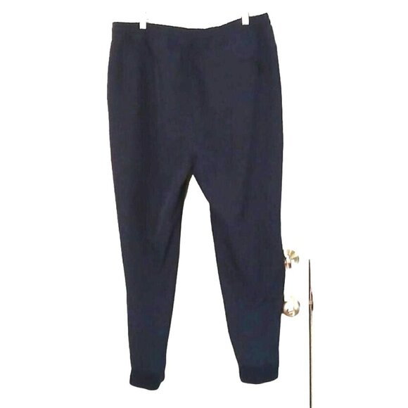 Gap Men StretchTech Fit Joggers Size XL Black High Rise Zip Pocket Elastic - Picture 2 of 8